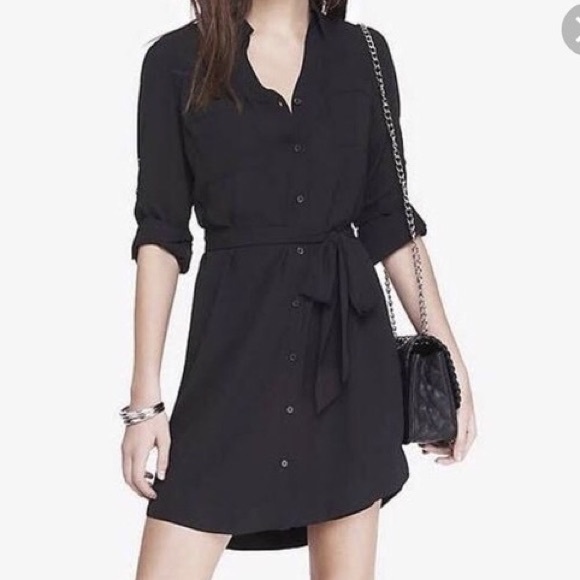 express shirt dress